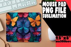 Whimsical Springtime Bliss 3D Mouse Pad - Sublimation Product Image 1