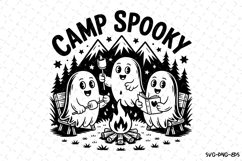 Camp Spooky Svg | Halloween Svg | Svg Cut Files Product Image 1