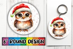Chic Circle Design for Keychains , Holiday Animals Product Image 1
