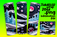 VIBRANT 20oz Gift Tumbler Design , Holiday Product Image 1