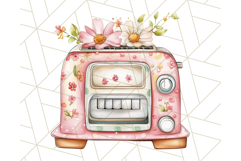 Cottagecore Kitchen Clipart, Vintage Country Floral Kitchen Product Image 3