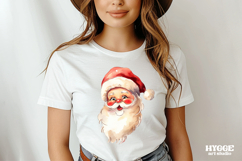 Christmas Vintage Santa PNG Sublimation | Retro Winter PNG Product Image 2