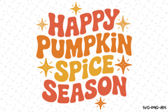 Happy Pumpkin Spice Season Svg | Halloween Svg | Svg File Product Image 1