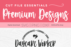 Daycare worker svg for early childhood or childcare workers Product Image 5