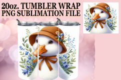 Sweet Sublimation 20oz tumbler wrap, Goose Product Image 1