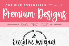 Executive assistant svg unisex file for crafters Product Image 5