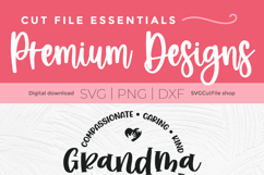 Grandma svg - a Grandma circle svg for crafters Product Image 5