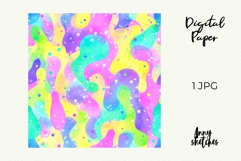 Lava Lamp Pattern Retro Groovy Disco Christmas Background Product Image 2