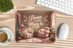 Inspirational Quotes Mouse Pad, Motivational PNG Sublimation Product Image 1