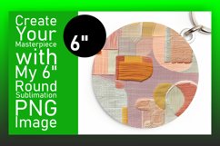 Elegant Circle Sublimation Coaster Selection Product Image 1