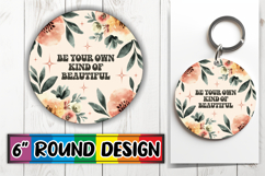 Unique Circle Designs for Gifts, Flower Quote Product Image 1