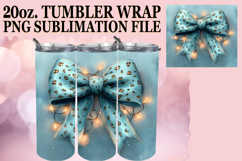 Joyful Spirits 20oz tumbler wrap, Christmas Product Image 1