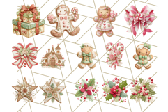 Christmas Clipart, Crafter’s Christmas Paper and Fabric Art Product Image 3
