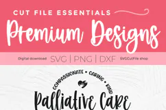 Palliative Care SVG, a Hospice or End of Life svg, unisex Product Image 5