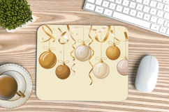 Happy New Year PNG Mouse Pad,Festive New Year's Eve 2026 PNG Product Image 1