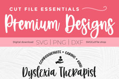 Dyslexia Therapist svg, an LDT or CDT svg for crafters Product Image 5