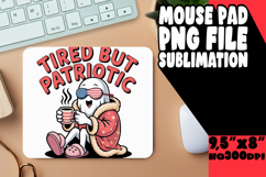 JOYFUL mouse MAT Playful Art, Funny Ghost Product Image 1
