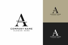 letter a logo vector Product Image 1