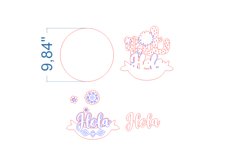 Welcome Bundle SVG laser cut file for Glowforge Product Image 11