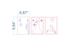Christmas Goose SVG laser cut file for Glowforge Product Image 4