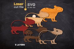 African Animals Bundle SVG laser cut file for Glowforge Product Image 7