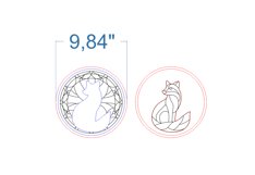 Mosaic Painting Bundle SVG laser cut file for Glowforge Product Image 11