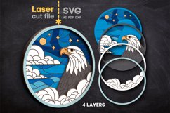 Mosaic Painting Bundle SVG laser cut file for Glowforge Product Image 3