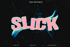 Slick Text Effect Graphic Design Template Product Image 1