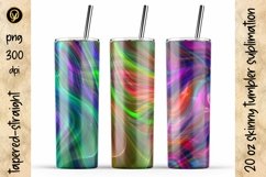 20 Oz Abstract Skinny Tumbler Bundle 11.6 Packs In One Product Image 2