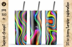 20 Oz Abstract Skinny Tumbler Bundle 11.6 Packs In One Product Image 4