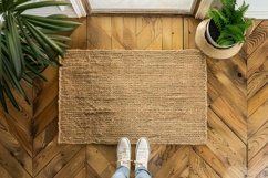Front Door mat mockup to the house Product Image 1