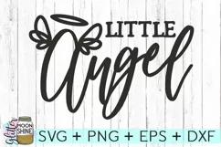 Little Angel SVG DXF PNG EPS Cutting Files Product Image 2