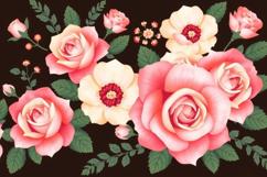 Pink Flower Background Product Image 1