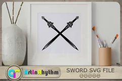 Medieval Sword Svg, Sword Svg, Sword Clipart, Weapon Svg Product Image 2