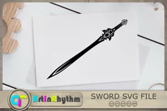 Medieval Sword Svg, Sword Svg, Sword Clipart, Weapon Svg Product Image 3