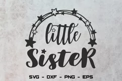 Big sister svg, Middle sister svg, Little sister svg Product Image 5