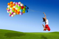 200 RED BALLOONS TRANSPARENT PNG FILES, PHOTOSHOP OVERLAYS Product Image 18