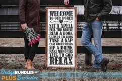 Welcome to OurPorch SVG, Farmhouse SVG Product Image 1