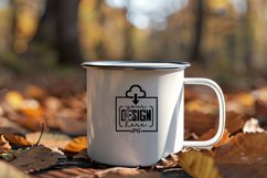 Camping White Enamel Mug Mockups Product Image 1