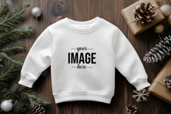 Christmas Sweatshirt Mockup, Christmas Baby Mockups Product Image 1