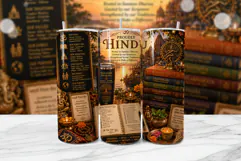 Proudly Hindu Sanatan Tumbler Wrap PNG Product Image 1