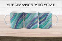 Agate Gold Pattern Mug Wrap Design Product Image 1