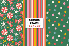 Christmas Candy Pattern Christmas Digital Papers Xmas Product Image 1