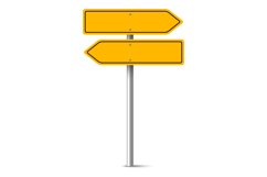 Realistic Road Sign, Vector Set. Product Image 11