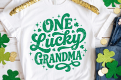 One Lucky Grandmother svg | St Patricks Day svg Product Image 2