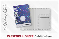 2 Sneaker patterns - Passport Holder sublimation. Product Image 5