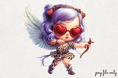 Cupid Anti Valentines Day Clipart PNG Product Image 1