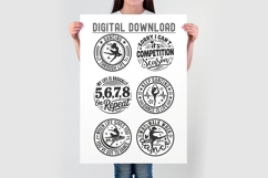 Dance Bundle SVG | Dance Svg Cut Files | Dancer Round Signs Product Image 4