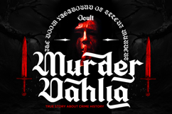 Mantela - Gothic Blackletter Font Product Image 12