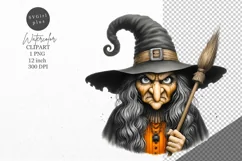 Halloween clipart, Witch clipart, Autumn clipart Product Image 1